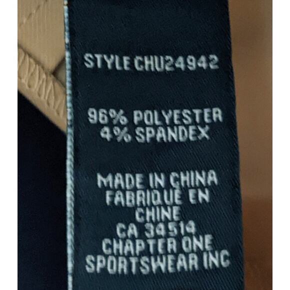 J&L Atelier Womens High Waist Tapered Leg Pants Size S Tan Trousers Pockets NWT - Picture 4 of 6